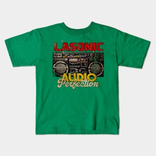 Lasonic Audio Perfection // 80s Vintage Kids T-Shirt